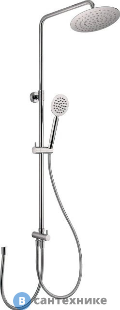Душевая стойка Paini 50CR191ART5P3 + лейка Tivoli RST1