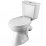 Унитаз-компакт Santek БРИЗ 1.WH30.2.138 с косым выпуском, двухр.арматура, дюропласт /35,5х66/(белый)