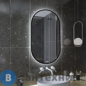Зеркало Grossman NERO-промо BLACK (600*1000*45) LED с сенсорным выключателем (24601002)