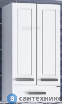картинка Шкаф подвесной СанТа Нептун 480*900 1 ящ. над стиральной машиной (430001)