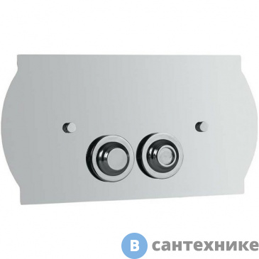 картинка Кнопка смыва Boheme 653 для инсталляции, латунь CHROMO