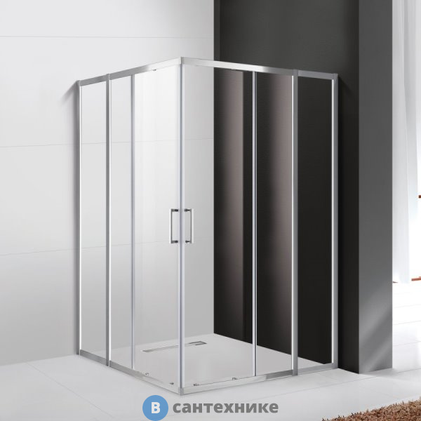 Душевой уголок Cezares MOLVENO-A-22-90+30-C-Cr-IV без поддона