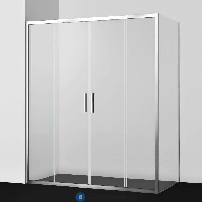 Душевой уголок WasserKRAFT Lippe 45S51 1600х900х1900, без поддона