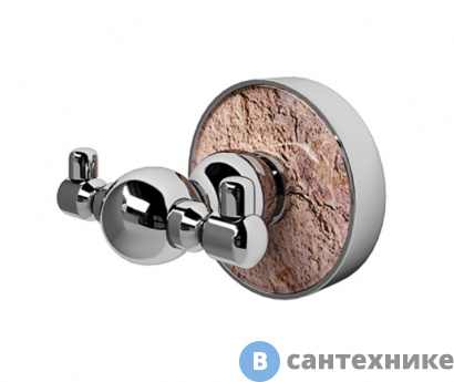 картинка Крючок WasserKRAFT Nau K-7723D двойной