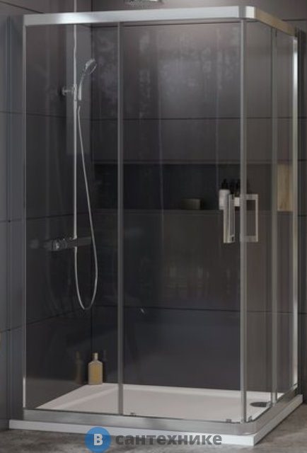 Душевое ограждение Ravak 10° 10RV2K-120 белый + транспарент (1ZJG0100Z1)