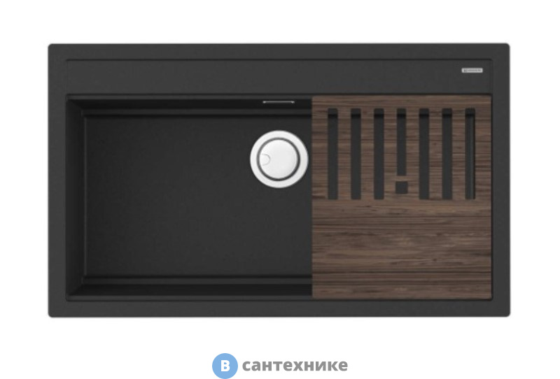 Кухонная мойка OMOIKIRI Kitagawa 86-LB-GB графит (4993794)