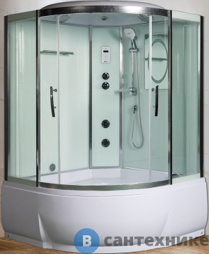 картинка Душевая кабина WELTWASSER EMMER 13555-2 (1350х1350х2170)