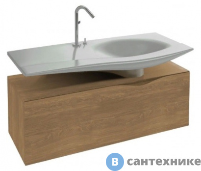 картинка Тумба под раковину Jacob Delafon STILLNESS EB2000-P6 натуральный дуб (121x45х40)