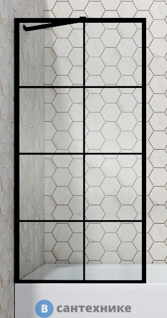 Шторка для ванны Ambassador Bath Screens 16041209 (800x1400)