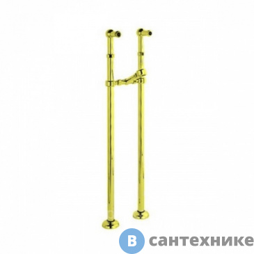 картинка Универсальный установочный комплект Cezares PIC-03 для напольного смесителя, золото