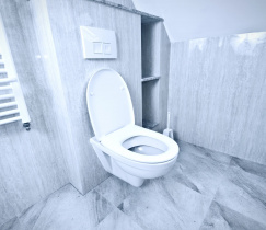 Преимущества унитазов с инсталляцией
