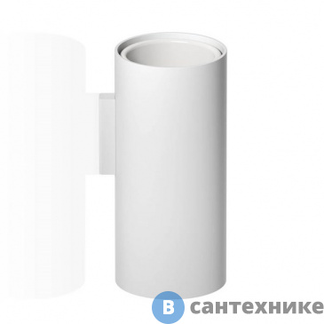 картинка Стакан Decor Walther Mikado WMB для зубных щеток, подвесной, белый (522650)