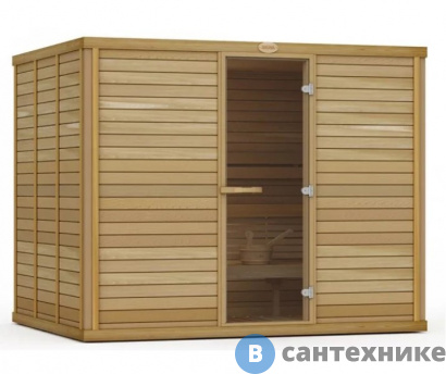 картинка Сауна SAWO WAVE 2329MD-WD Кедр (230х290х210) без аксессуров и печи