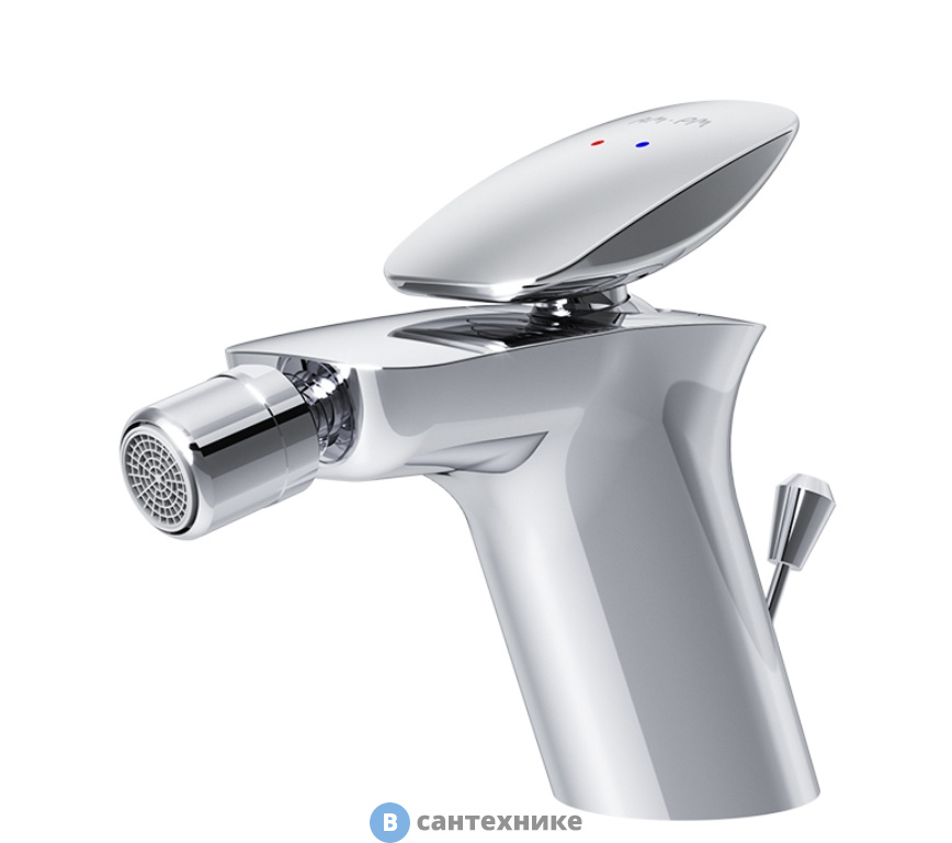 Смеситель AM.PM Spirit V2.0 F70A83100 д/биде с д/к, хром