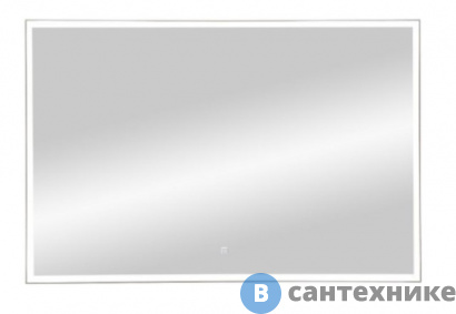 картинка Зеркало с подсветкой Art & MAX Arezzo 1200x800 тёплый/холодный свет AM-Are-1200-800-DS-FC