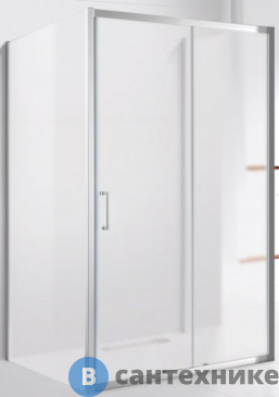 картинка Душевой уголок Cezares MOLVENO-AH-12-150/90-P-Cr (1500x900)x1950, без поддона