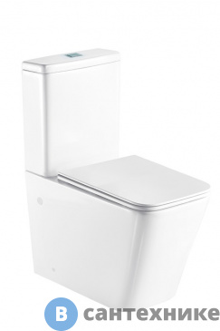 картинка Унитаз с бачком WELTWASSER WW GELBACH 001 XL GL-WT с сиденьем