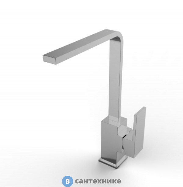 Смеситель WELTWASSER WW MX KASSEL 706 Хром. для кухни однорычажный