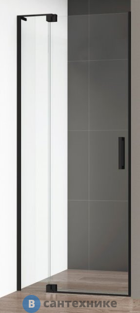 Душевая дверь Cezares SLIDER-B-1-100/110-C-NERO 1000x1950