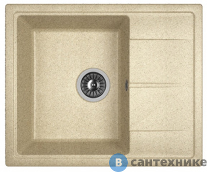 картинка Кухонная мойка Dr. Gans Ника 580, терра СМс (25.070.B0580.405)