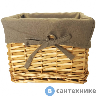 картинка Корзина WasserKRAFT WB-880-L плетеная для белья