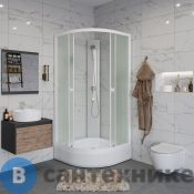 Душевая кабина Niagara Promo P80/26/MT/BK (800х800х1950)