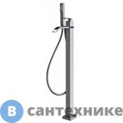 Смеситель Jacuzzi 0IQ00099JA00 Glint для ванны напольный, хром