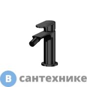 Смеситель Gattoni H2Omix7000 для биде с донным клапаном, Nero Opaco (7005070NO)