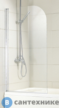 картинка Шторка на ванну Sole LIFE 2 SСR-2LI70CL 700*1350