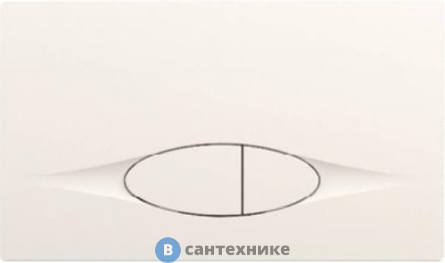 Клавиша смыва Jacob Delafon E29026-01R (белый)