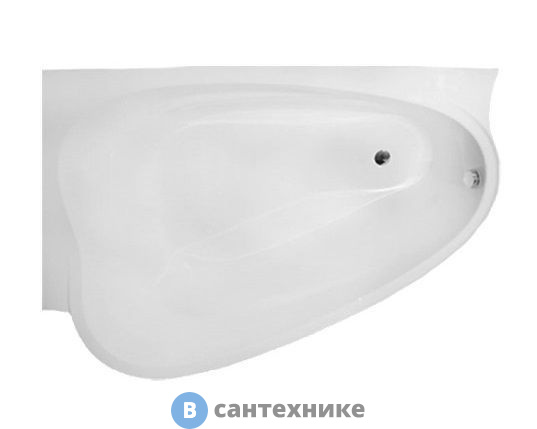 Акриловая ванна Ravak LOVE STORY L 180x105-135 белая (CU01000000)