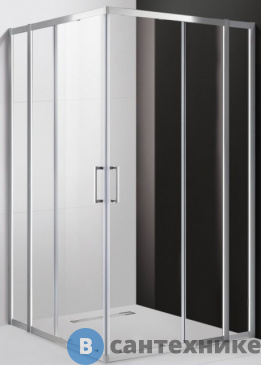 картинка Душевой уголок Cezares MOLVENO-AH-22-110/100-C-Cr-IV 1100x1000x1950, без поддона