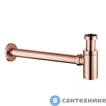 картинка Сифон для раковины ABBER AF0030RG розовое золото