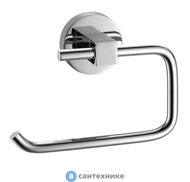 Бумагодержатель AZARIO NESSY без крышки, хром (AZ-73110A)