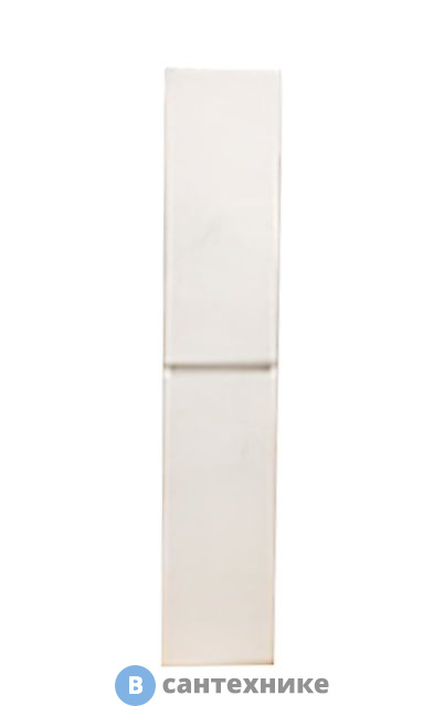 Колонна Style line Даллас напольная, универсальная Люкс белая, PLUS с бельевой корзиной 30*30 (2000949224459)