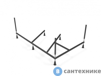 картинка Рама д/ванны Cersanit Kaliope 170 NEW метал. в комплекте со сборочным пакетом (K-RW-KALIOPE*170n)