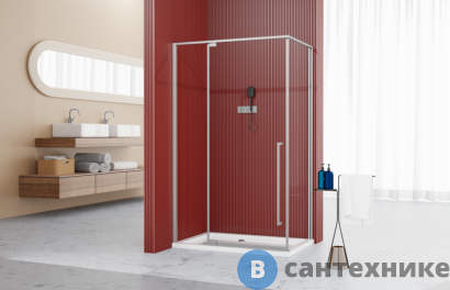 картинка Душевое ограждение ESBANO ESA-128PS-C хром