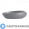 картинка Раковина ABBER Bequem AC2107MG серая матовая накладная