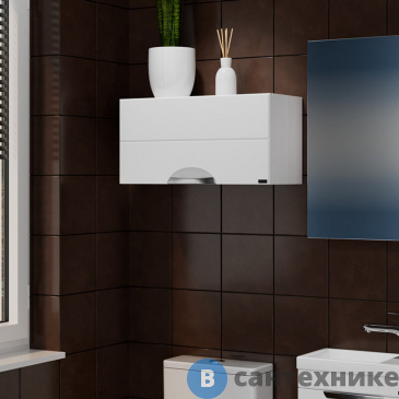 картинка Шкаф подвесной СанТа Родос 50/30 горизонтальный (406007)