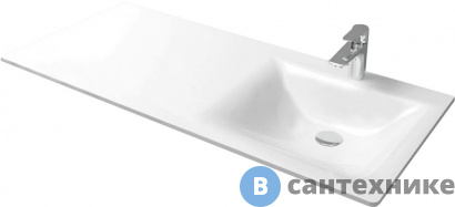 картинка Умывальник Aqwella Forma 115 правая (FOR.11.04.D-R)