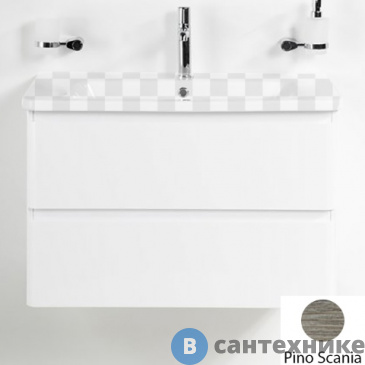 картинка Тумба под раковину BelBagno ALBANO-CER подвесная с двумя выкатными ящиками, Pino Scania, 1020x444x500 (ALBANO-CER-1050-2C-SO-PS)