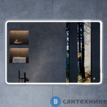 картинка Зеркало Vincea VLM-3VC120 1200х800 c сенсорным выключателем и диммером