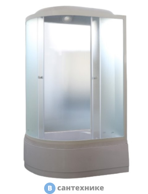 Душевая кабина Parly EF1221R (80*120*215) поддон 42 см, матовое стекло 4 мм