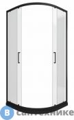 Душевой уголок Bravat LINE BS090.1201B black 900х900х2000 мм, без поддона