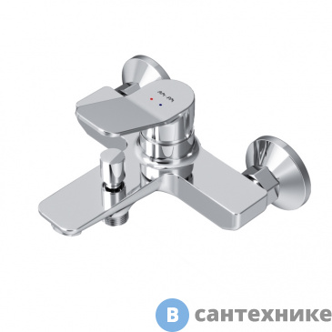 картинка Смеситель AM.PM X-Joy F85A10000 для ванны и душа, хром