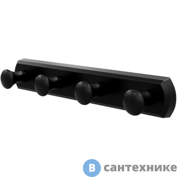 картинка Кронштейн WasserKRAFT K-1074 BLACK настенный