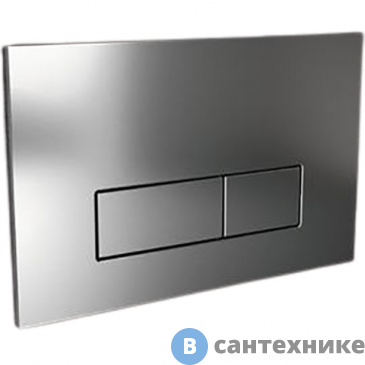 картинка Клавиша смыва Ideal STANDARD R0121JG OLEAS M2 двойной смыв (матовый хром)