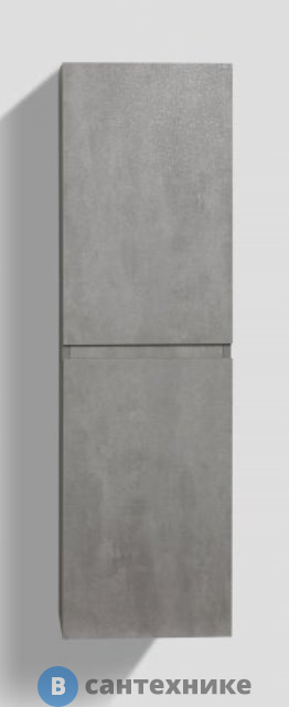 Шкаф BelBagno 35 см LUCE-1350-2A-SC-SCM подвесной с двумя распашными дверцами Stucco Cemento