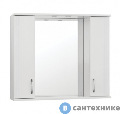 картинка Зеркало-шкаф Style line Панда 1000/С (4650134470345)