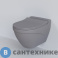 картинка Унитаз подвесной Ambassador Nord 133T20301 (535*385*360) серый  матовый